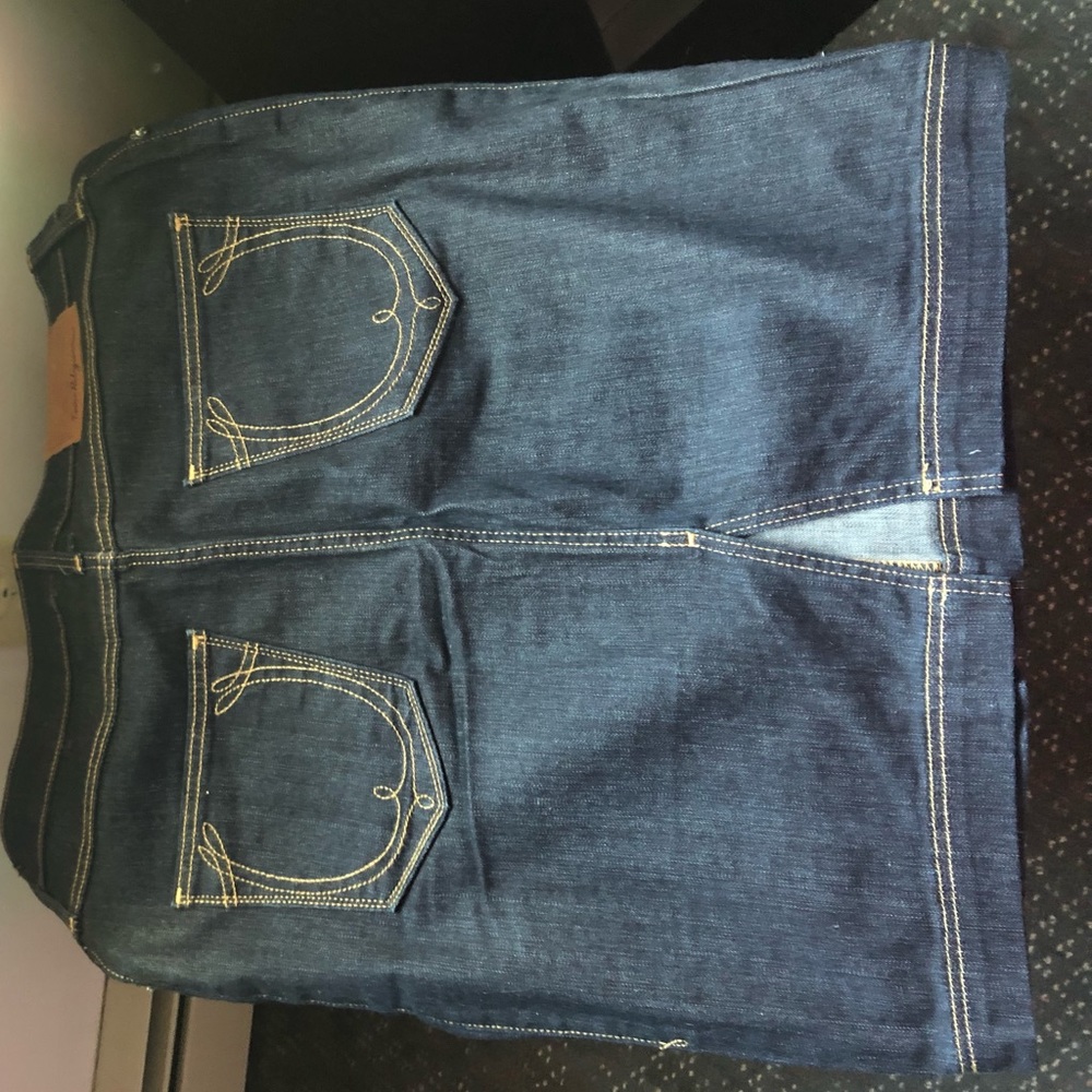 True religion jean skirt